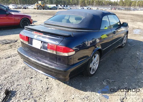 2002 Saab 9-3 Se z USA, uszkodzony, nr VIN YS3DF78K127012479